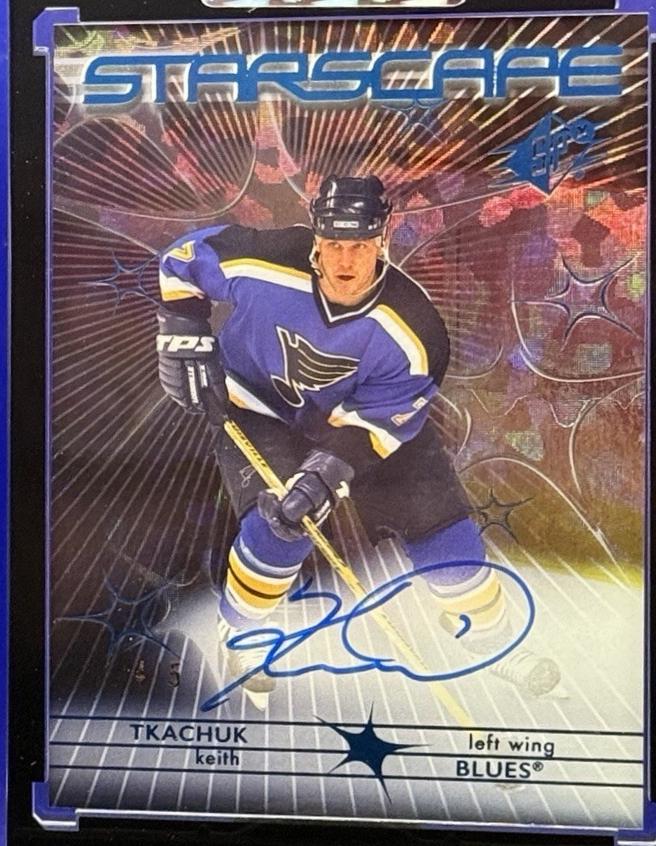 Keith Tkachuk [Blue] #SA-KT