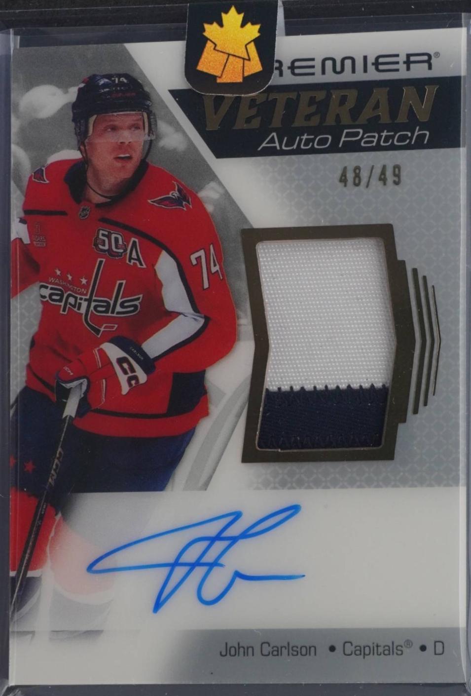 John Carlson #AV-JC