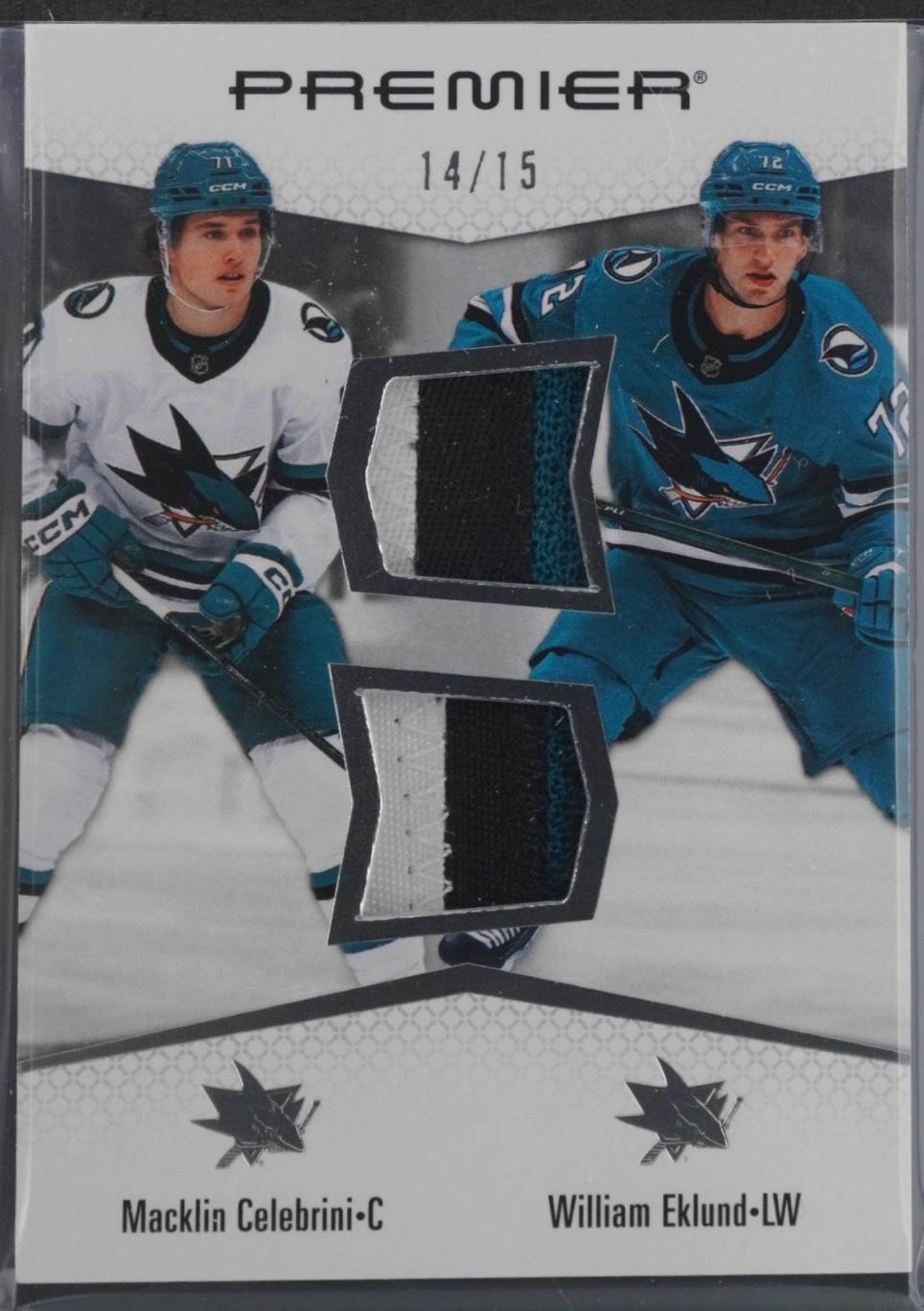 William Eklund / Macklin Celebrini [Patch] #PD-CE