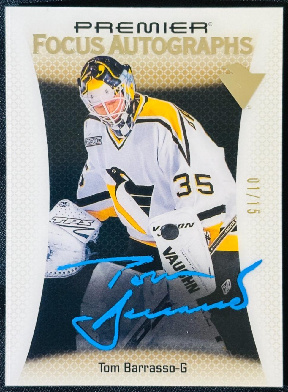 Tom Barrasso [Gold] #PFA-TB