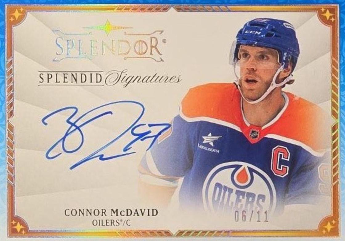 Connor McDavid [Blue] #SS-CM