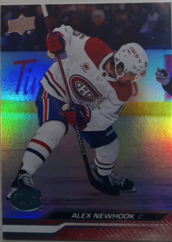 Alex Newhook [Silver Foil] #574