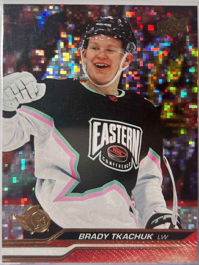 Brady Tkachuk [Speckled Rainbow Foil] #661