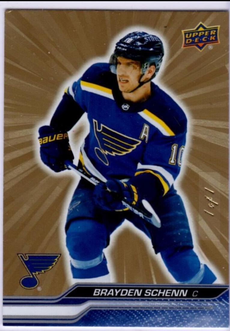 Brayden Schenn [Outburst Gold] #158