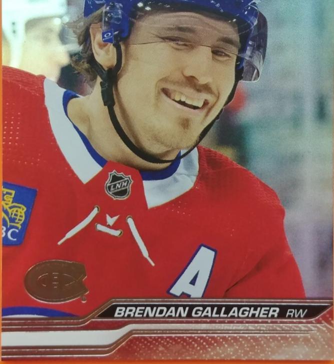 Brendan Gallagher [Silver Foil] #348