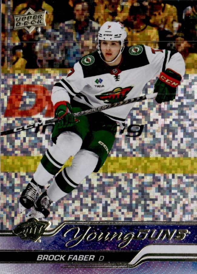 Brock Faber [Speckled Rainbow Foil] #215