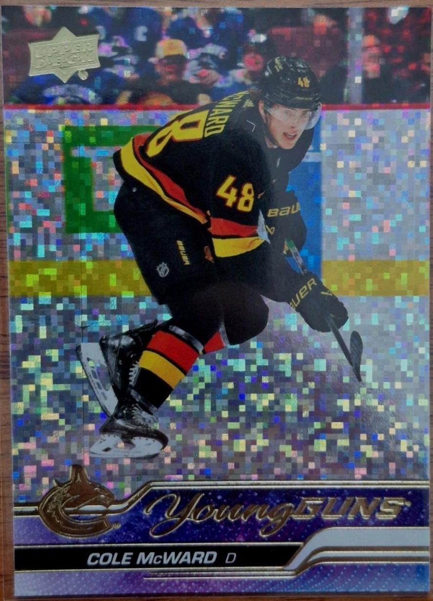 Cole McWard [Speckled Rainbow Foil] #244