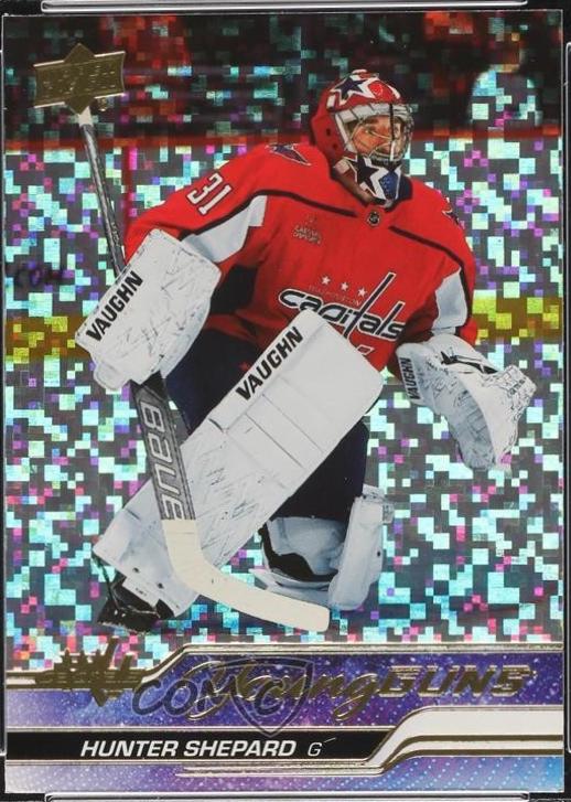 Hunter Shepard [Speckled Rainbow Foil] #491