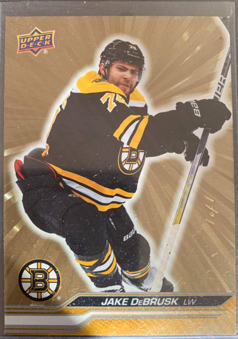 Jake DeBrusk [Outburst Gold] #11
