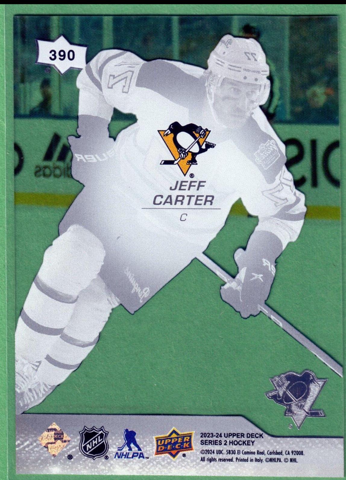 Jeff Carter [Clear Cut] #390