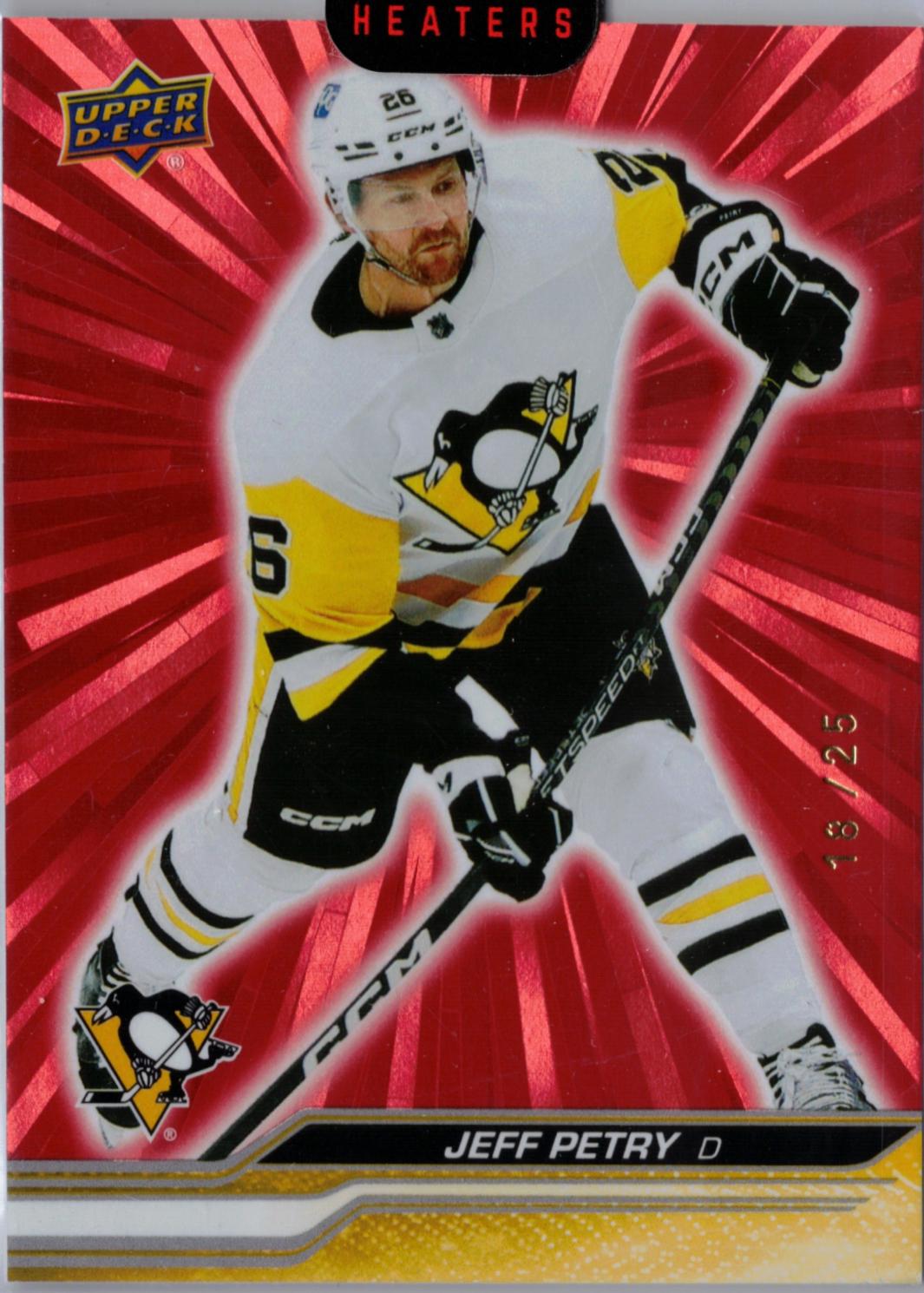 Jeff Petry [Outburst Red] #142