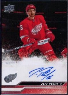 Jeff Petry [Snow Spray Auto Variation] #551