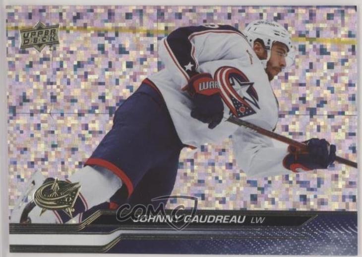Johnny Gaudreau [Speckled Rainbow Foil] #48