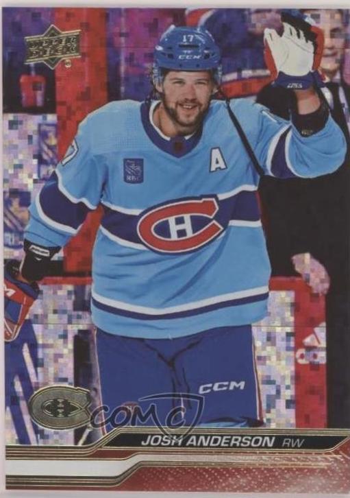 Josh Anderson [Speckled Rainbow Foil] #96