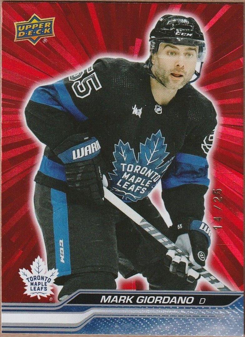 Mark Giordano [Outburst Red] #171