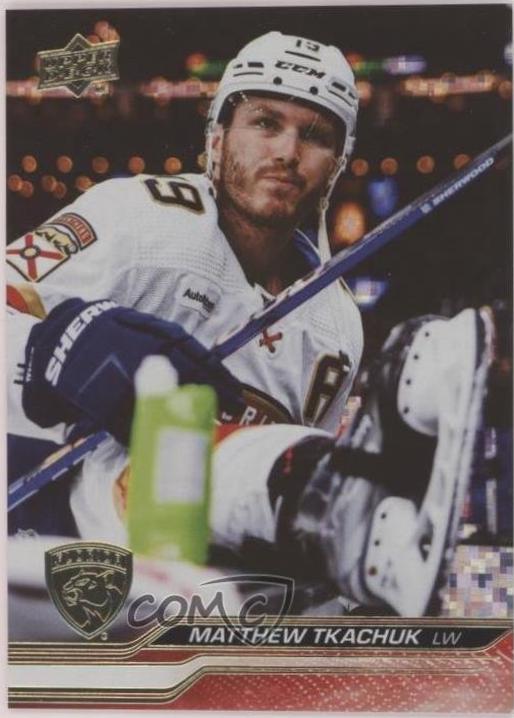 Matthew Tkachuk [Speckled Rainbow Foil] #74