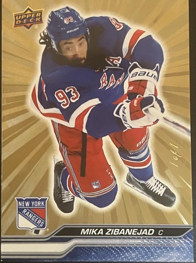 Mika Zibanejad [Outburst Gold] #120