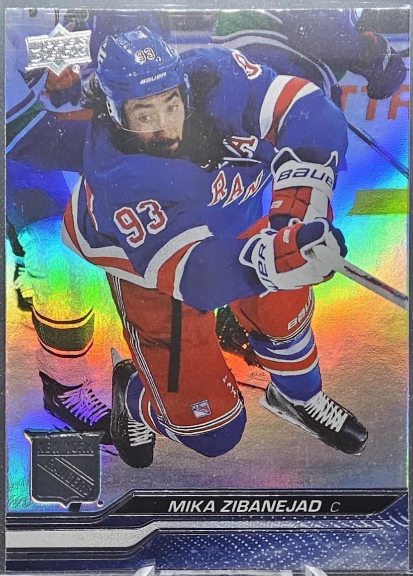 Mika Zibanejad [Silver Foil] #120