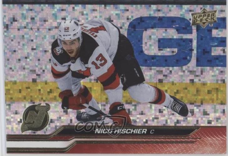 Nico Hischier [Speckled Rainbow Foil] #356