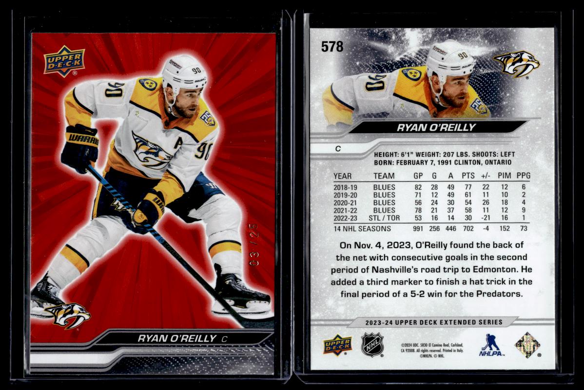 Ryan O'Reilly [Outburst Red] #578