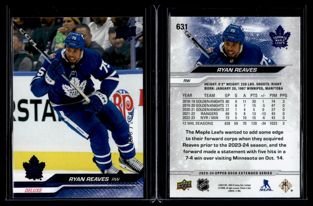 Ryan Reaves [Deluxe] #631