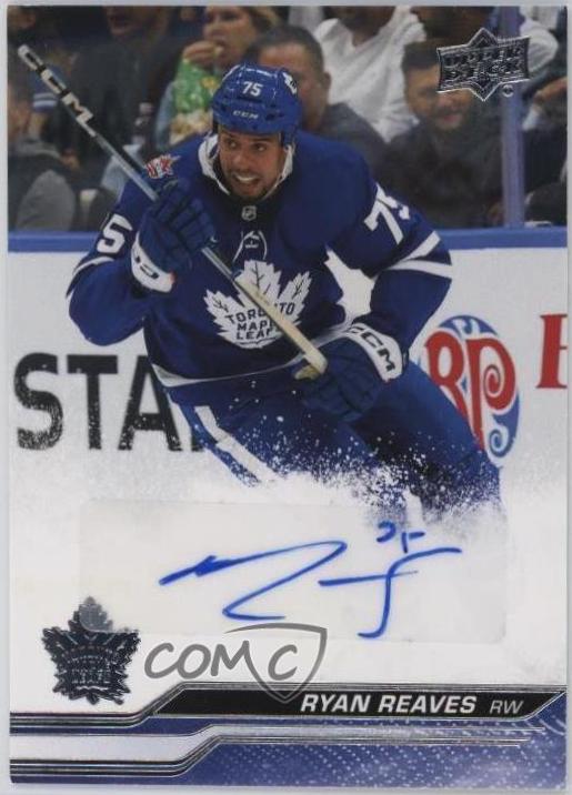 Ryan Reaves [Snow Spray Auto Variation] #631