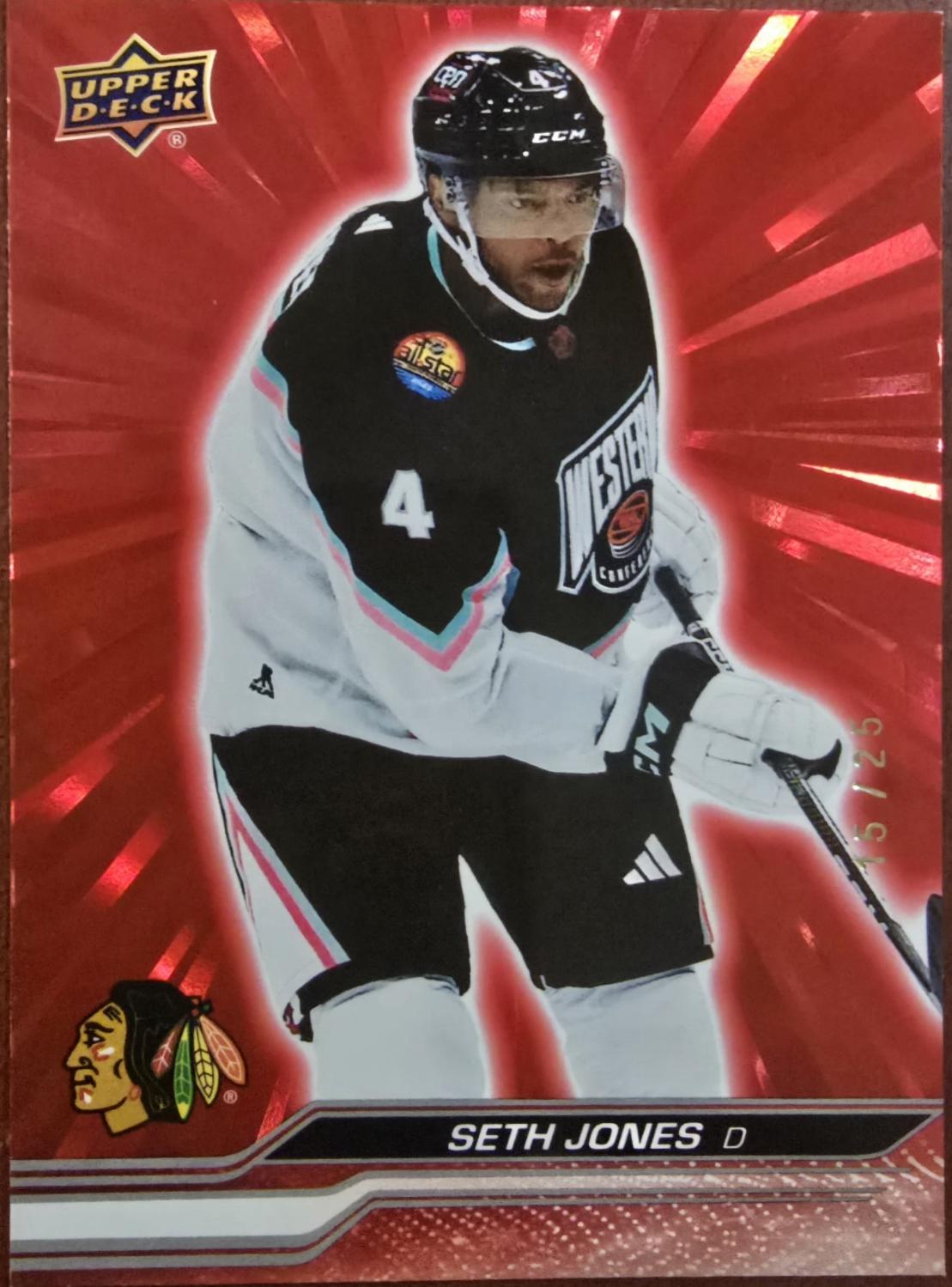 Seth Jones [Outburst Red] #672