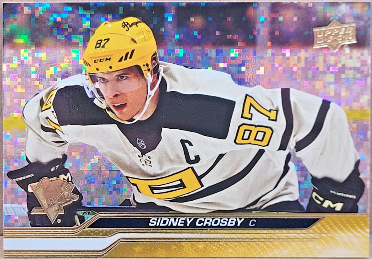 Sidney Crosby [Speckled Rainbow Foil] #138