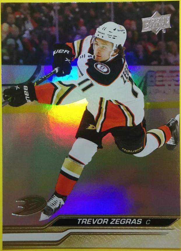 Trevor Zegras [Silver Foil] #1