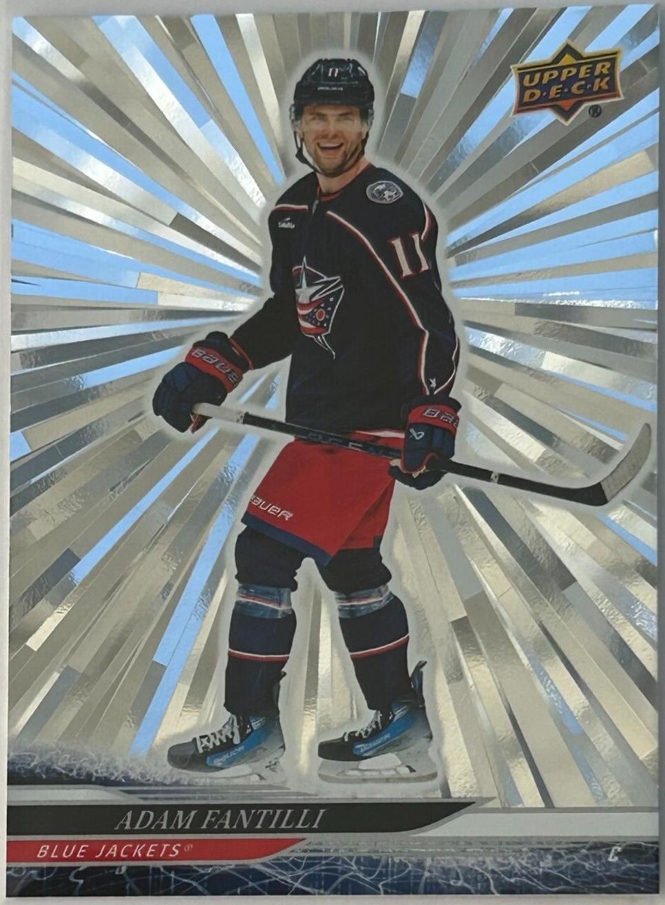 Adam Fantilli [Outburst Silver] #54