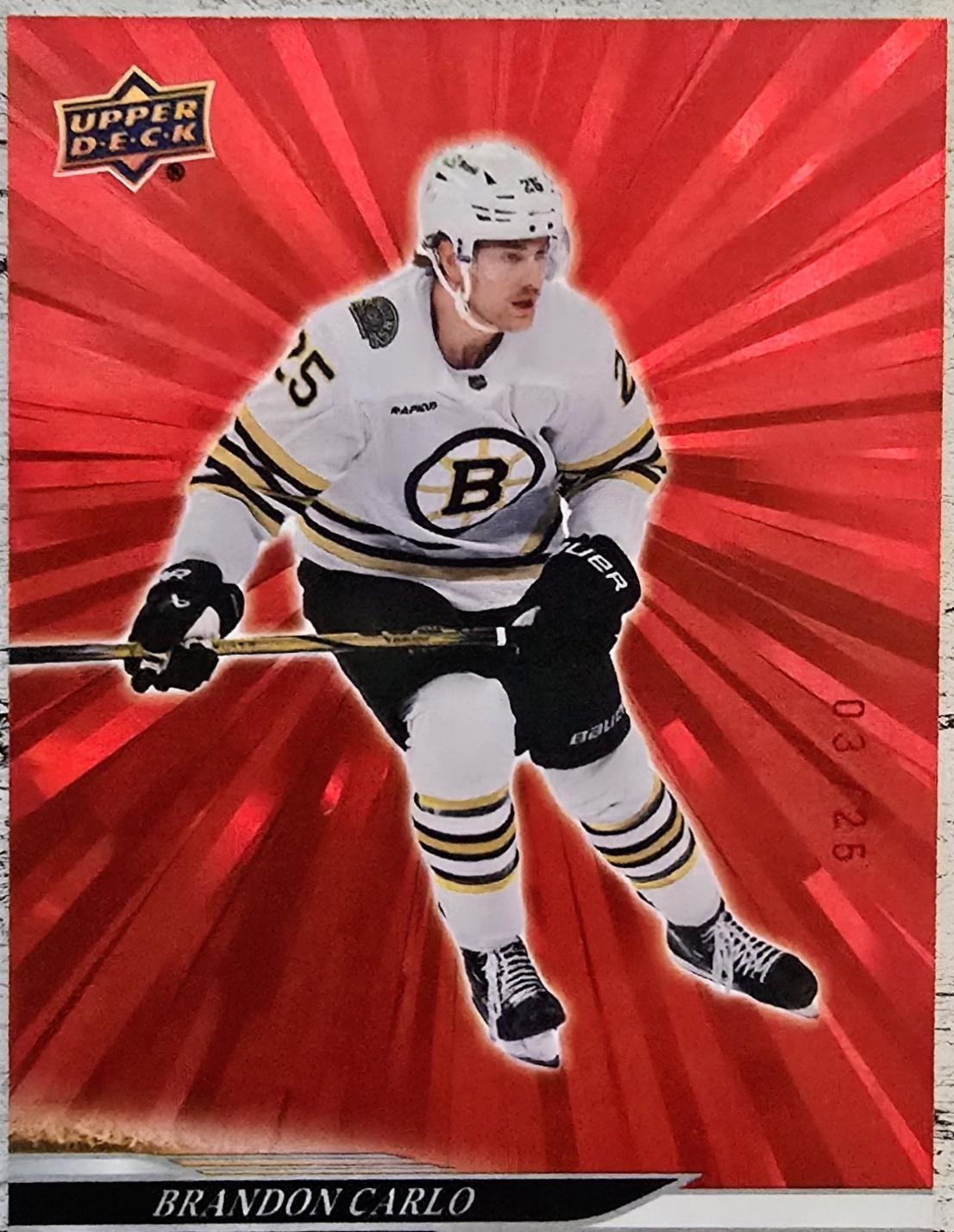 Brandon Carlo [Outburst Red] #17