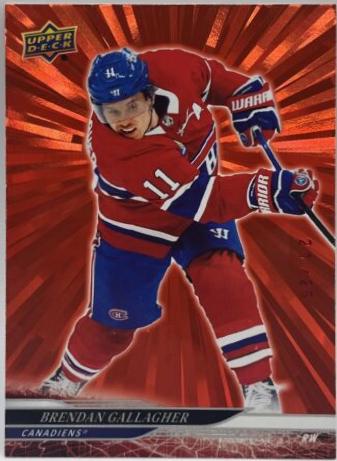 Brendan Gallagher [Outburst Red] #100