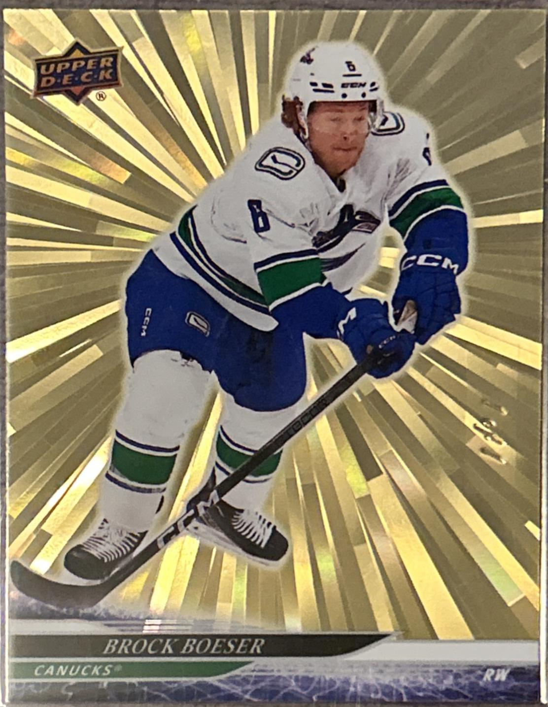 Brock Boeser [Outburst Gold] #427