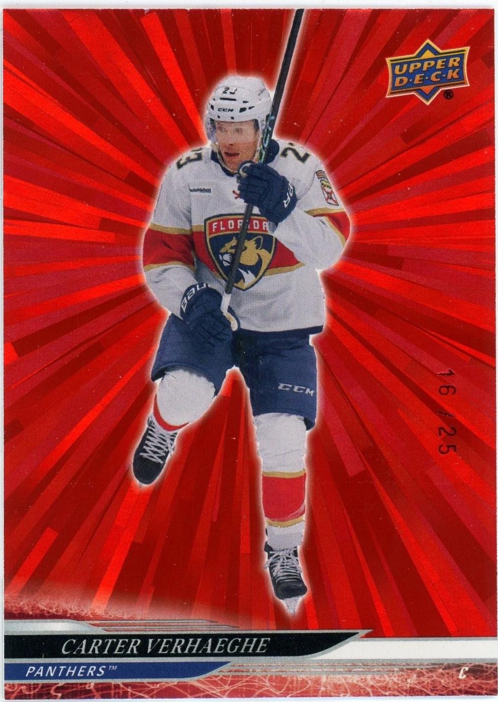 Carter Verhaeghe [Outburst Red] #81