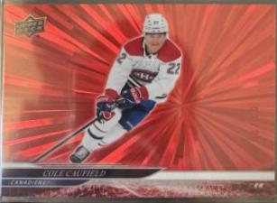 Cole Caufield [Outburst Red] #98