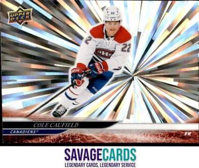 Cole Caufield [Outburst Silver] #98