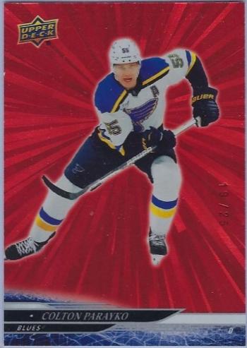 Colton Parayko [Outburst Red] #162