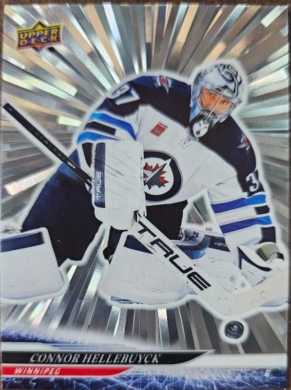 Connor Hellebuyck [Outburst Silver] #194