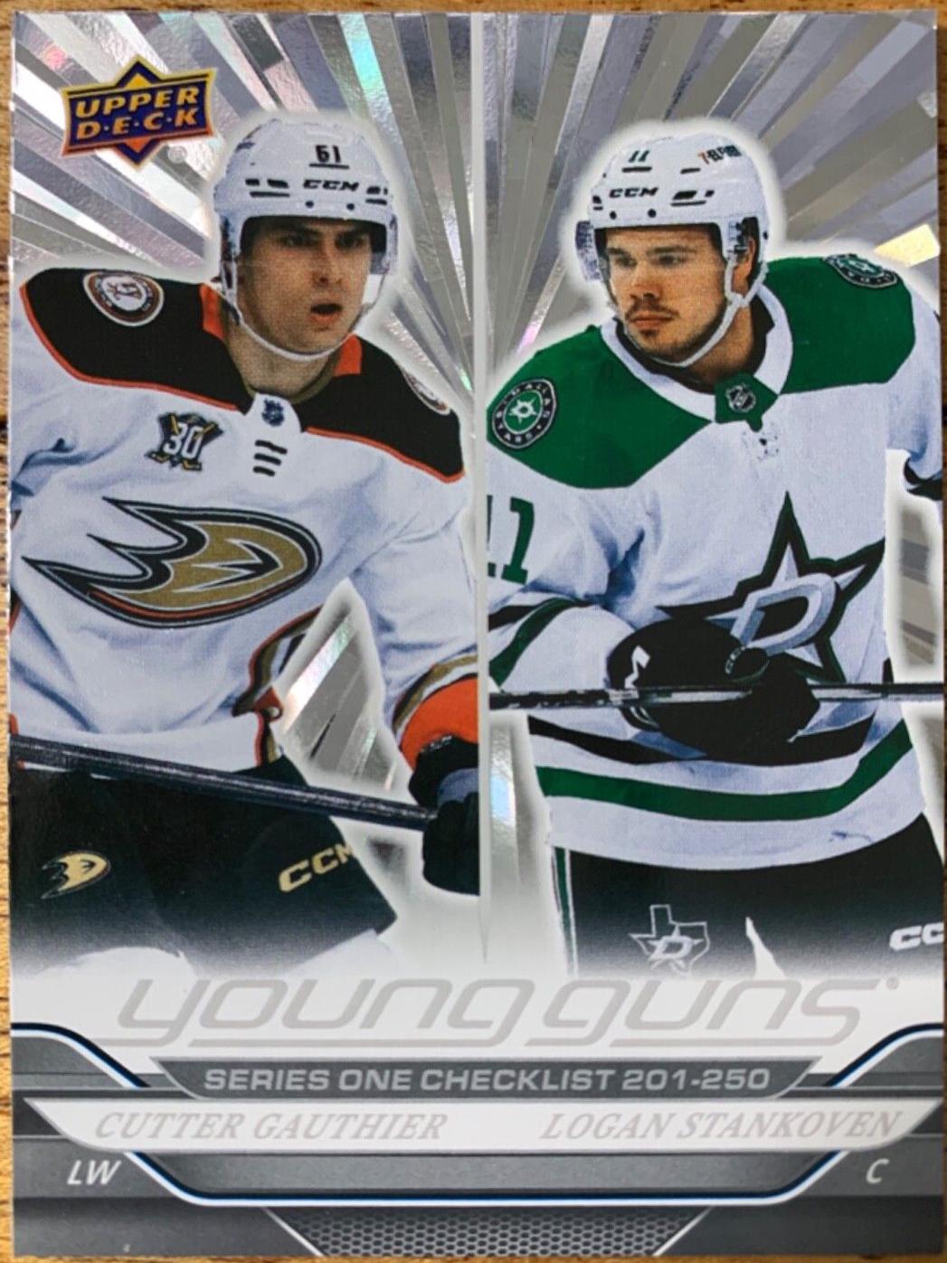 Cutter Gauthier / Logan Stankoven [Outburst Silver] #250