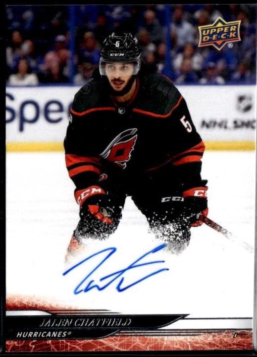 Jalen Chatfield [Snow Spray Autograph] #278