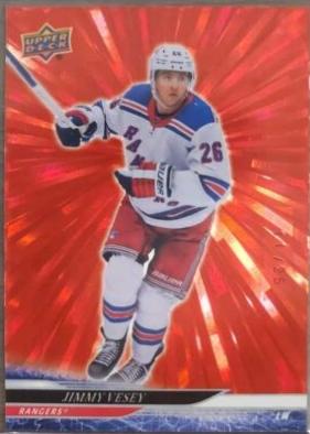 Jimmy Vesey [Outburst Red] #123