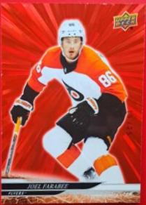 Joel Farabee [Outburst Red] #136
