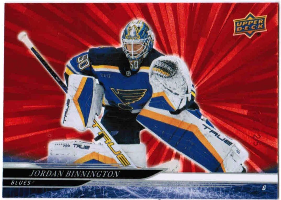 Jordan Binnington [Outburst Red] #163