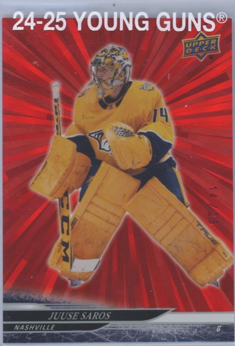 Juuse Saros [Outburst Red] #346