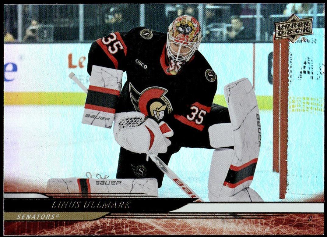 Linus Ullmark [Silver Foil] #593
