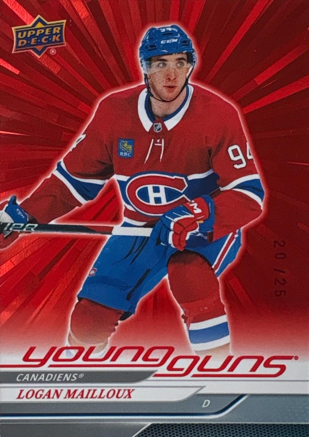 Logan Mailloux [Outburst Red] #239