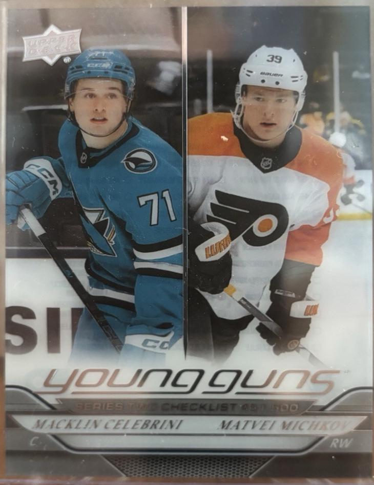 Macklin Celebrini / Matvei Michkov [Clear Cut] #500