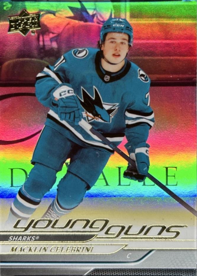 Macklin Celebrini [Silver Foil] #451