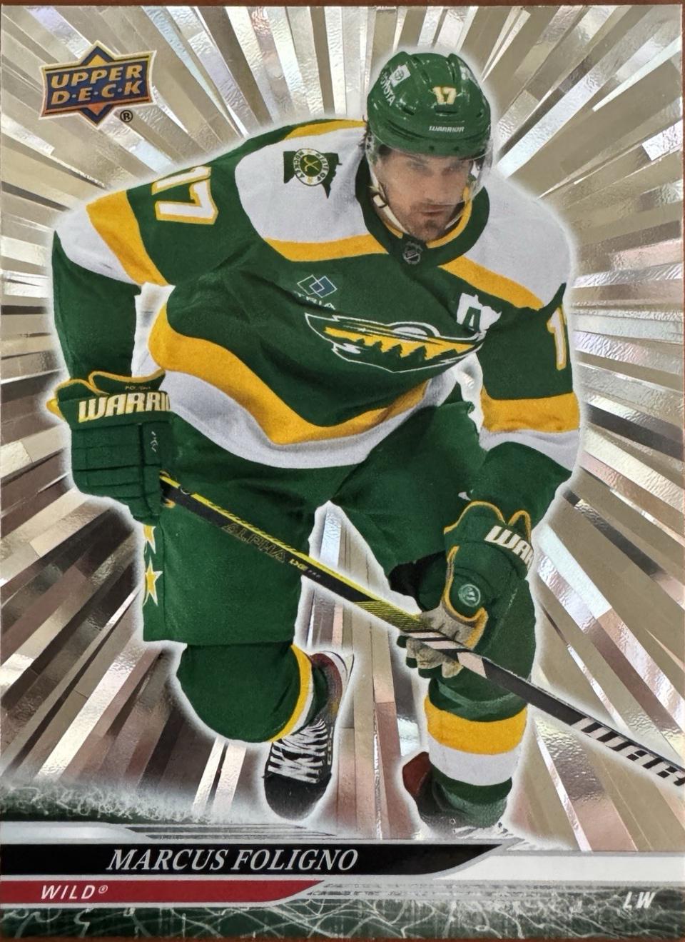 Marcus Foligno [Outburst Red] #334