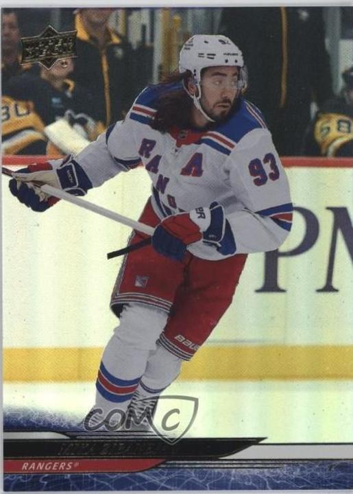Mika Zibanejad [Silver Foil] #587